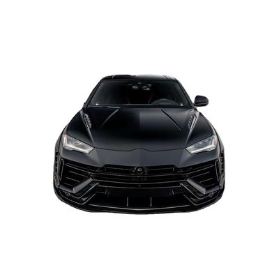 Zwarte Lamborghini Body URUS Upgraded 1016 Hood Spoiler Wide Body Kit