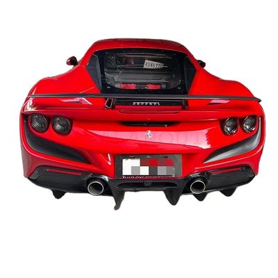 Voor Ferrari F8 Carbon Fiber Spoiler F8 Upgraded Novi Style Carbon Fiber Tail Spoiler