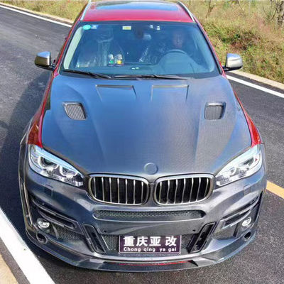 Verkoop voor BMW X5 X6 F15 F16 Carbon Fiber Hood Carbon Fiber Hood X5 X6 Carbon Fiber Cover