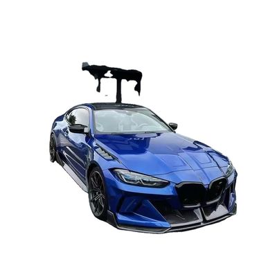 4 Coupe Bmw M3 Body Kit Blauw Vervang Front GEEX Style Front Bumper Fenders
