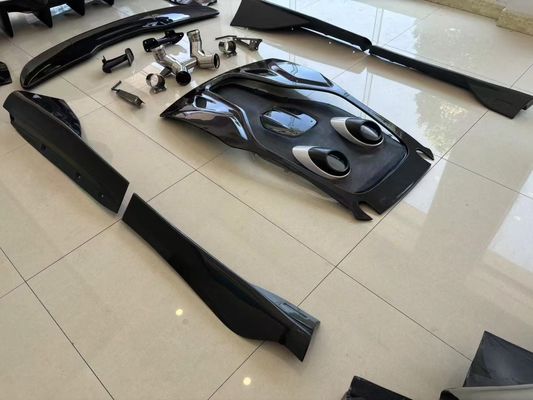 McLaren 540c 570s 570gt Carbon Fiber Body Kit 540c 570s 570gt Verbeterde 600LT-stijl voor- en achterbumper spoiler kap