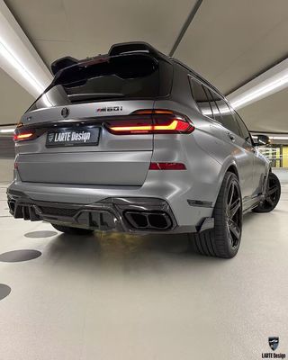 BMW X7 Carbon fiber Body Kit X7 LD stijl carbon fiber voorlip diffuser Spoiler kap wiel boog