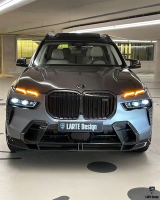 BMW X7 Carbon fiber Body Kit X7 LD stijl carbon fiber voorlip diffuser Spoiler kap wiel boog