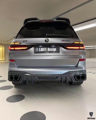 BMW X7 Carbon fiber Body Kit X7 LD stijl carbon fiber voorlip diffuser Spoiler kap wiel boog