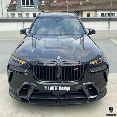 BMW X7 Carbon fiber Body Kit X7 LD stijl carbon fiber voorlip diffuser Spoiler kap wiel boog