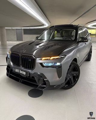 BMW X7 Carbon fiber Body Kit X7 LD stijl carbon fiber voorlip diffuser Spoiler kap wiel boog