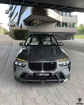 BMW X7 Carbon fiber Body Kit X7 LD stijl carbon fiber voorlip diffuser Spoiler kap wiel boog