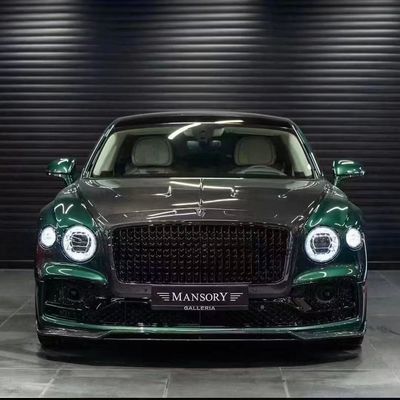 Bentley Flying Spur Carbon fiber body Kit Flying Spur upgrades MANSORY stijl voorlip diffuser Spoiler hood body kit
