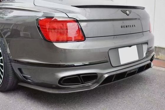 Bentley Flying Spur Carbon fiber body Kit Flying Spur upgrades MANSORY stijl voorlip diffuser Spoiler hood body kit