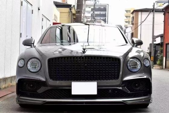 Bentley Flying Spur Carbon fiber body Kit Flying Spur upgrades MANSORY stijl voorlip diffuser Spoiler hood body kit