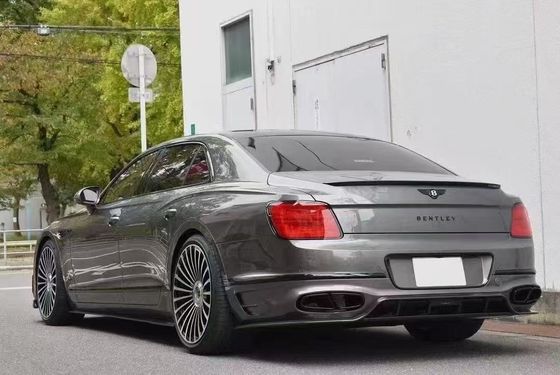 Bentley Flying Spur Carbon fiber body Kit Flying Spur upgrades MANSORY stijl voorlip diffuser Spoiler hood body kit