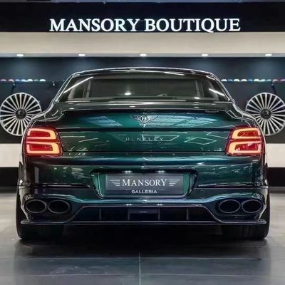 Bentley Flying Spur Carbon fiber body Kit Flying Spur upgrades MANSORY stijl voorlip diffuser Spoiler hood body kit