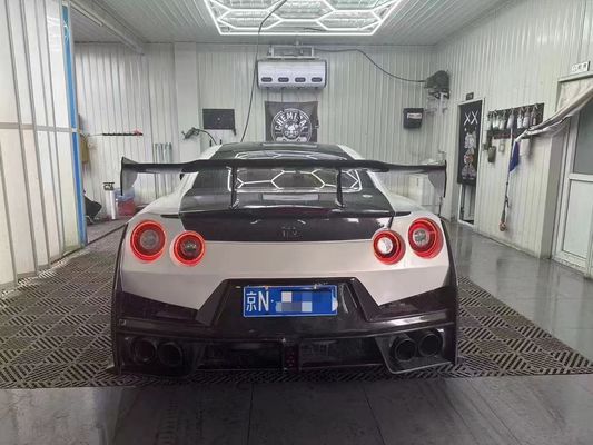 Nissan GTR Carbon fiber body Kit GTR r35 Upgraded 2024nismo stijl voor- en achterbumper spoilers motorkap schutters
