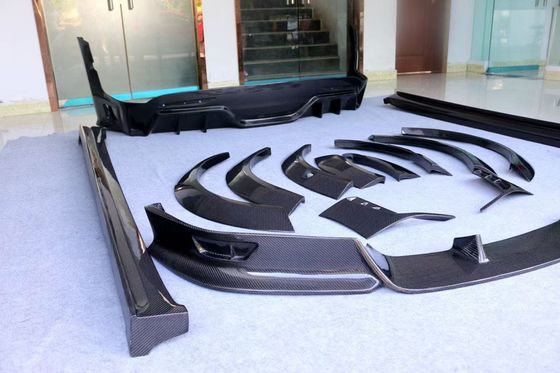 Tesla Model X Carbon Fiber Body Kit Model X Carbon Fiber voorlip diffuser Spoiler motorkap wiel boog breed lichaam kit