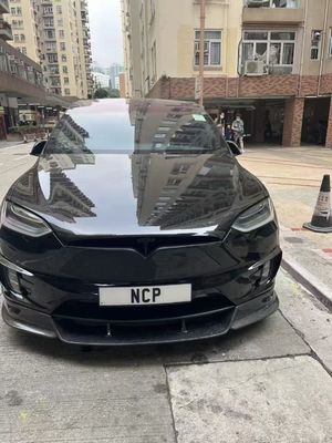 Tesla Model X Carbon Fiber Body Kit Model X Carbon Fiber voorlip diffuser Spoiler motorkap wiel boog breed lichaam kit