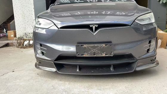 Tesla Model X Carbon Fiber Body Kit Model X Carbon Fiber voorlip diffuser Spoiler motorkap wiel boog breed lichaam kit