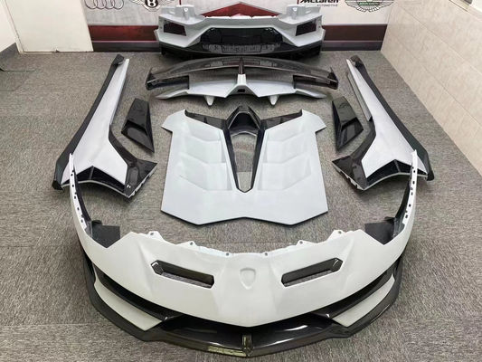 Voor Lamborghini Aventador LP700 LP720 Carbon Fiber Body Kit Aventador Upgraded SVJ Style Voor- en achterbumper spoiler body kit