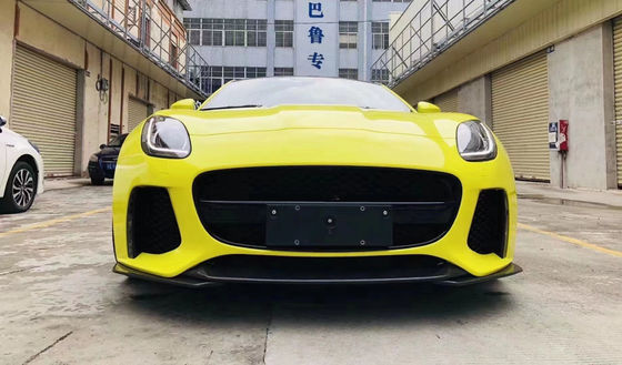 Voor Jaguar F-Type Body Kit Carbon Fiber en FPR F-Type Upgraded SVR Style Front Bumper Body Kit