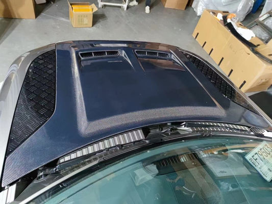 Carbon Fiber Hood voor Land Rover Defender Carbon Fiber Material Defender Verbeterde SVR Style Cover