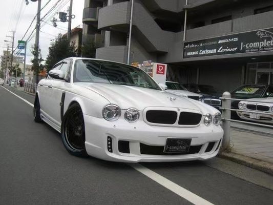 Voor Jaguar XJ8 XJ6 Body Kit XJ6 XJ8 Upgraded Wald-stijl voor- en achterbumper spoiler body kit