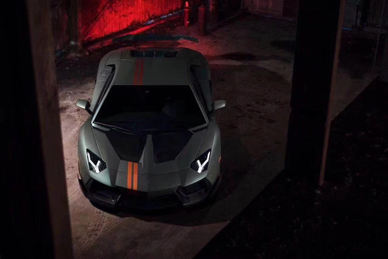 1016 Style Carbon Fiber Bonnet voor Aventador Lp700 LP720 LP750SVCarbon Fiber Hood Topkwaliteit