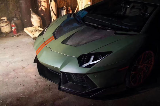 1016 Style Carbon Fiber Bonnet voor Aventador Lp700 LP720 LP750SVCarbon Fiber Hood Topkwaliteit