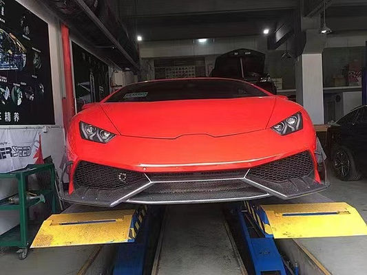 Voor Lamborghini LP580 LP610 Carbon Fiber Body Kit LP580 LP610 Upgraded MSY Style Front Lip Diffuser Spoiler Side Skirt