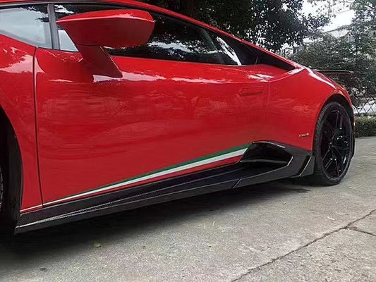 Voor Lamborghini LP580 LP610 Carbon Fiber Body Kit LP580 LP610 Upgraded MSY Style Front Lip Diffuser Spoiler Side Skirt
