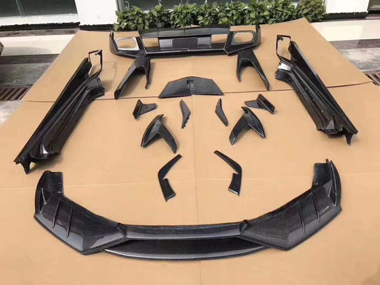 Voor Lamborghini LP580 LP610 Carbon Fiber Body Kit LP580 LP610 Upgraded MSY Style Front Lip Diffuser Spoiler Side Skirt