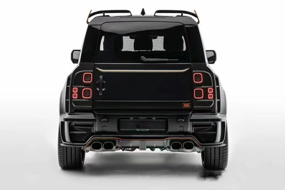 Voor Land Rover Defender Carbon Fiber Body Kit Defender Upgrades MSY-stijl Front Lip Diffuser Spoiler Carbon Fiber Widebody Kit