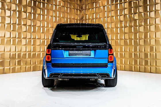 Zwarte Range Rover bodykits 240mm Carbon Fiber Widebody Kit 2019-