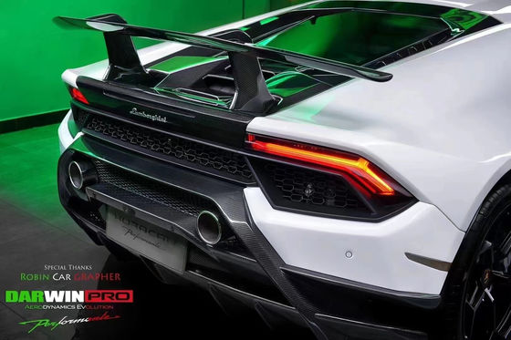 Voor Lamborghini LP580 LP610 Carbon Fiber Body Kit LP580 LP610 Upgraded LP640-stijl Voor- en achterbumper spoiler hood