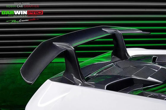Voor Lamborghini LP580 LP610 Carbon Fiber Body Kit LP580 LP610 Upgraded LP640-stijl Voor- en achterbumper spoiler hood