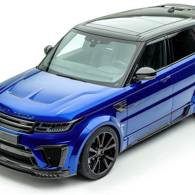 Vervangende reparatie Land Rover Body Kit 2017 - 2019 Spoiler Hood Hars Fiber Front Lip