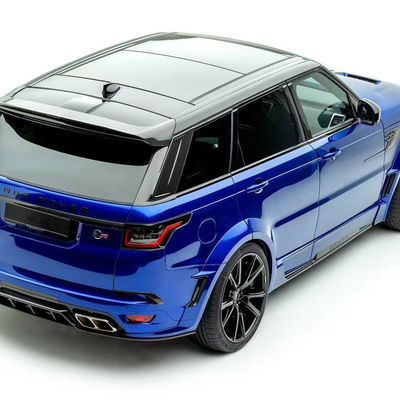 Vervangende reparatie Land Rover Body Kit 2017 - 2019 Spoiler Hood Hars Fiber Front Lip