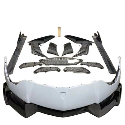 Voor Lamborghini LP700 Carbon Fiber Body Kit LP700 Upgrades MSY Style Droog Carbon Fiber Voor- en achterbumper spoilers
