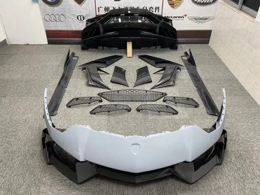 Voor Lamborghini LP700 Carbon Fiber Body Kit LP700 Upgrades MSY Style Droog Carbon Fiber Voor- en achterbumper spoilers