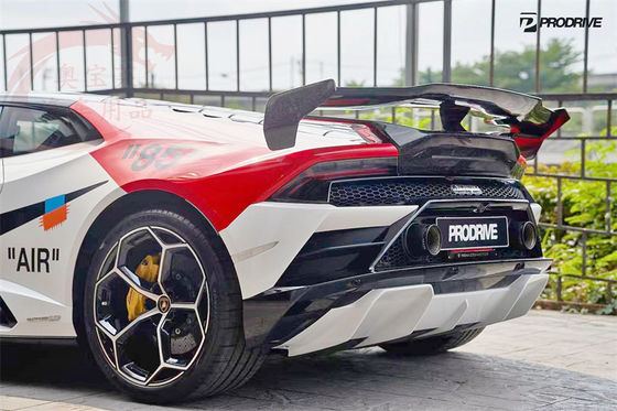 Voor Lamborghini LP580 LP610 Carbon Fiber Body Kit LP580 LP610 Upgraded VORS Style Carbon Fiber Spoiler Wing