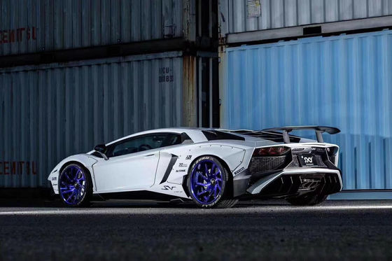 Voor Lamborghini Aventador LP700 Carbon Fiber Body Kit LP700 Opgewaardeerde LB-stijl Side Skirt Spoiler Wheel Arch
