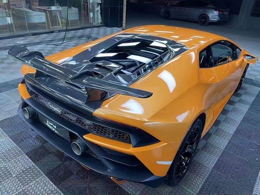 Autoonderdelen Carbon Fiber Spoiler voor Lamborghini HURACAN LP610 580 EVO Upgrade de Performante Style Carbon Fiber Tail Spoiler