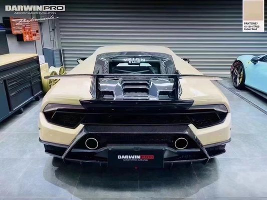 Autoonderdelen Carbon Fiber Spoiler voor Lamborghini HURACAN LP610 580 EVO Upgrade de Performante Style Carbon Fiber Tail Spoiler
