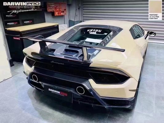 Autoonderdelen Carbon Fiber Spoiler voor Lamborghini HURACAN LP610 580 EVO Upgrade de Performante Style Carbon Fiber Tail Spoiler