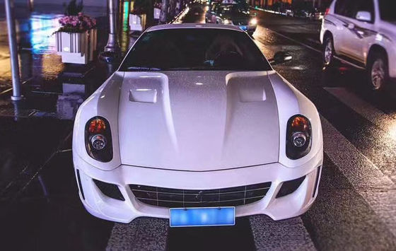 Voor Ferrari 599 Body Kit 599 Upgraded VORS Style Voor- en achterbumper zijkant rok Spoiler Carbon Fiber Body Kit