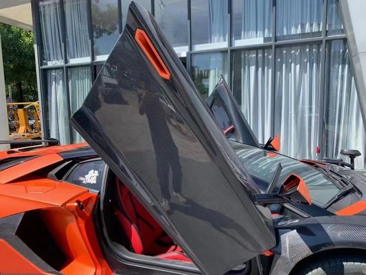 Voor Lamborghini Aventador LP700 Carbon Fiber Door Panels Aventador SVJ Style Carbon Fiber Door Panels