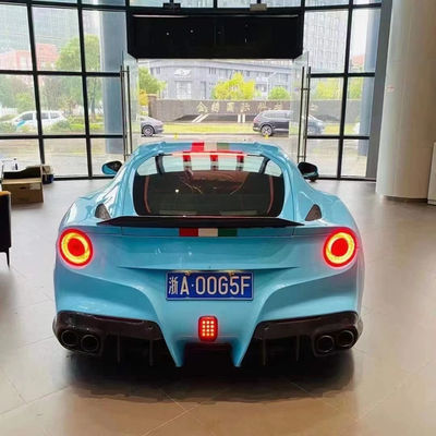 Hoogwaardige koolstofvezel F12 koolstofvezel body kit voor Ferrari F12 Upgrade DMC stijl Front Schaaf Achter Diffuser Spoiler