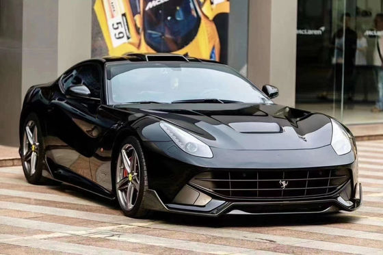 Hoogwaardige koolstofvezel F12 koolstofvezel body kit voor Ferrari F12 Upgrade DMC stijl Front Schaaf Achter Diffuser Spoiler