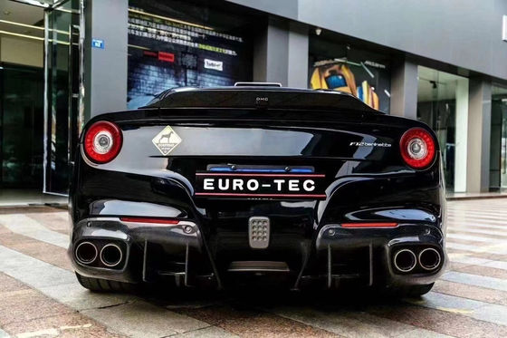 Hoogwaardige koolstofvezel F12 koolstofvezel body kit voor Ferrari F12 Upgrade DMC stijl Front Schaaf Achter Diffuser Spoiler