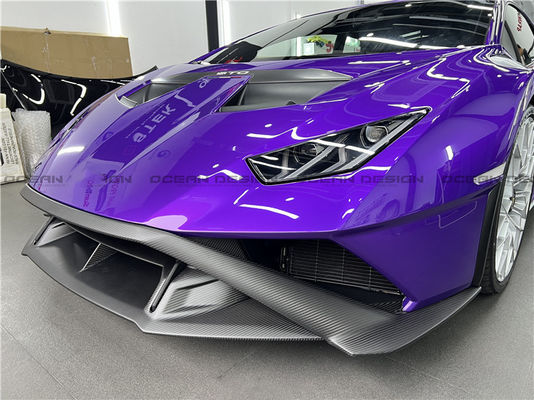 Droge koolstofvezel koolstofvezel body kit voor Lamborghini Huracan STO Huracan STO Upgrades OEM-stijl Front Spade Diffuser body kit