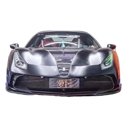 Autoonderdelen voor Ferrari 488 Body Kit 488 Upgraded MSY Style Voor- en achterbumper spoiler Carbon Fiber Body Kit