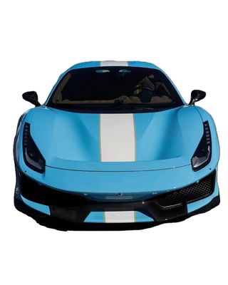 Autoonderdelen voor Ferrari 488 Body Kit 488 Opgewaardeerde PistA-stijl voor- en achterbumper motorkap spoiler koolstofvezel body kit